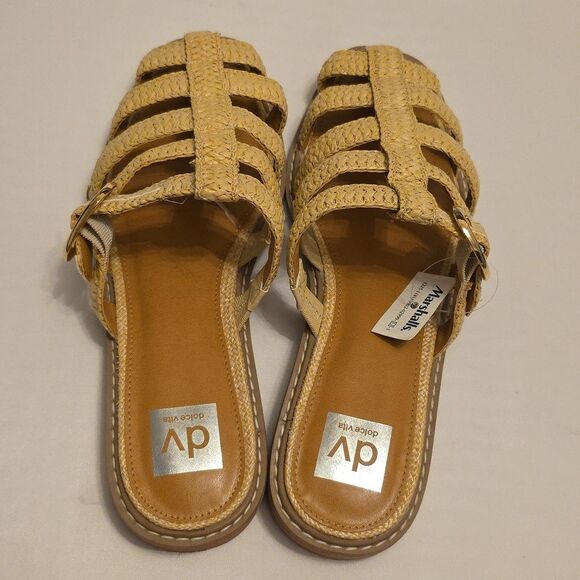 BRAND NEW DV BY DOLCE VITA WOMENS BRAIDED SLIDE MULES SANDAL G1 - Picture 8 of 16